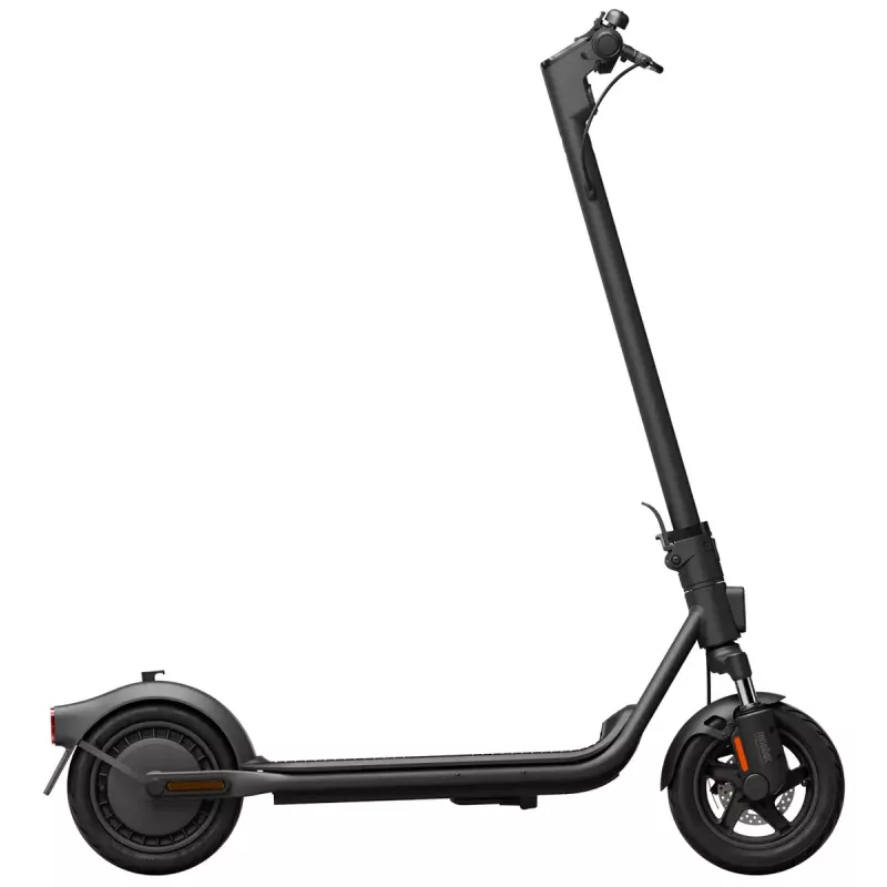 Elektrinis paspirtukas Ninebot Segway F2 II E — 400 W (didž. 800 W), 10,2 Ah, 20 km/h, raudonas/juodas