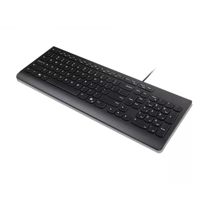 Laidinė USB klaviatūra Lenovo Essential 4Y41R64633 – JAV anglų išdėstymas, juoda