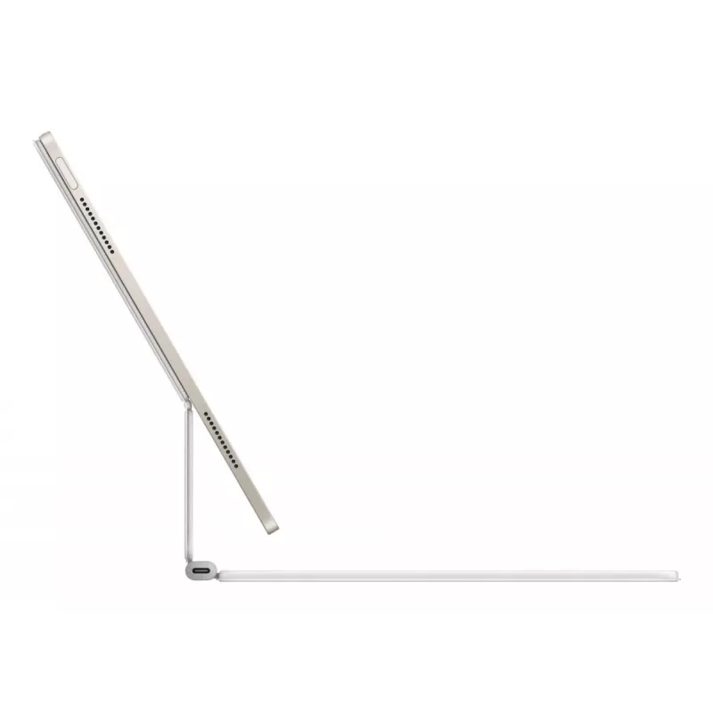 Apple Magic Keyboard QWERTY švediškas Baltas Trackpad iPad Air 13 colių