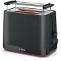 Skrudintuvas Bosch TAT3M123 2 griežinėliai, 950 W, juodas, sukamas valdymas, atšildymas ir pašildymas
