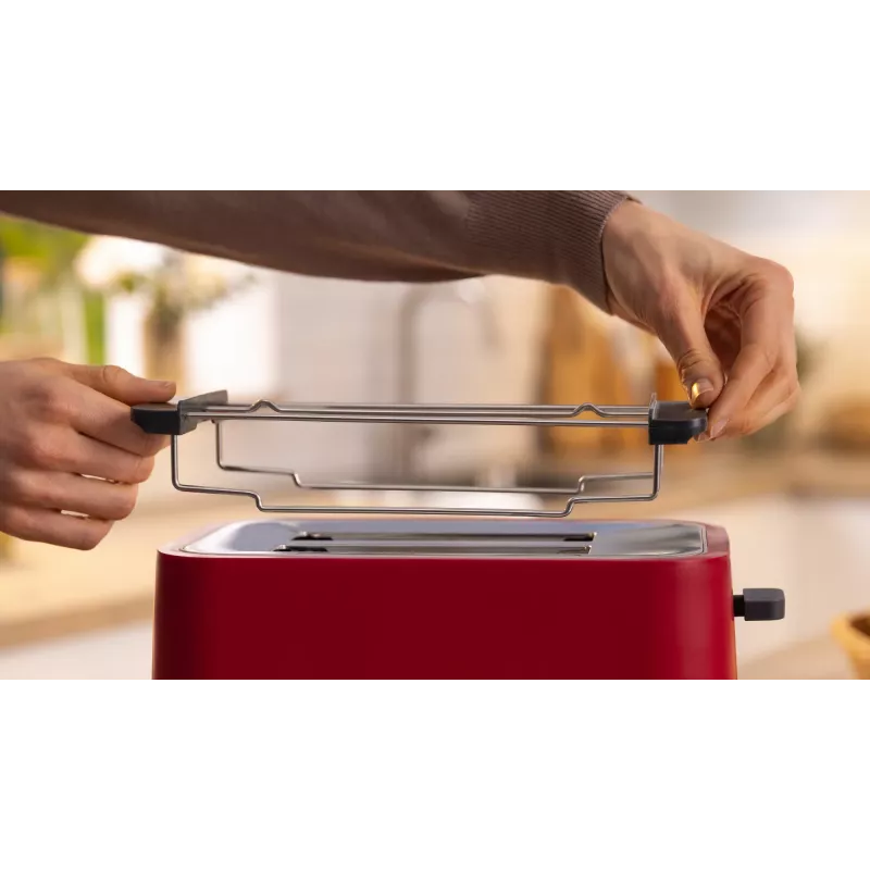 Bosch TAT3M124 skrudintuvas 2 griežinėliai 950 W Raudonas