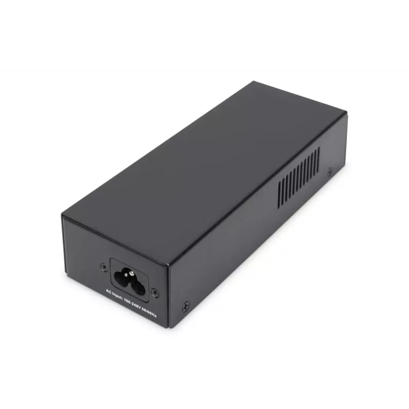 DIGITUS Gigabit Ethernet PoE++ įpurškiklis, 802.3bt, 85 W