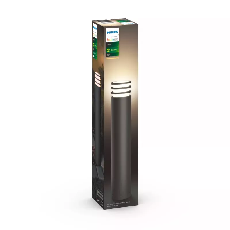 Philips Hue White Lucca lauko stulpinis šviestuvas 1740393P0