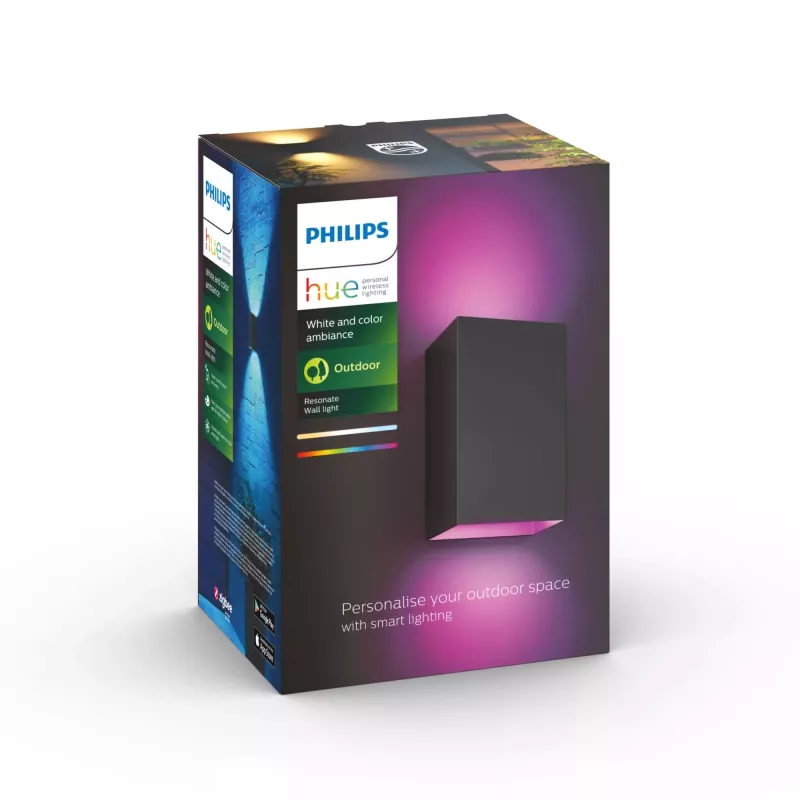 Philips Hue White and colour ambience Resonate lauko sieninis šviestuvas