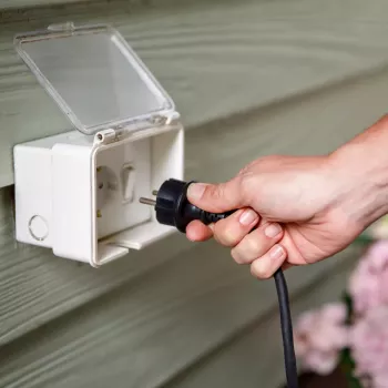 Philips Outdoor 40W maitinimo šaltinis lauko apšvietimui, juodas, plastmasinis, IP67