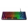 Mechaninė žaidimų klaviatūra Lenovo Legion K510 Mini Pro 75% JAV anglų, 84 klavišai, RGB, USB, 1,8 m laidas, Juoda/Permatoma