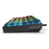 Mechaninė žaidimų klaviatūra Lenovo Legion K510 Mini Pro 75% JAV anglų, 84 klavišai, RGB, USB, 1,8 m laidas, Juoda/Permatoma