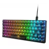 Mechaninė žaidimų klaviatūra Lenovo Legion K510 Mini Pro 75% JAV anglų, 84 klavišai, RGB, USB, 1,8 m laidas, Juoda/Permatoma