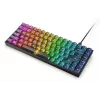 Mechaninė žaidimų klaviatūra Lenovo Legion K510 Mini Pro 75% JAV anglų, 84 klavišai, RGB, USB, 1,8 m laidas, Juoda/Permatoma