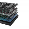 Mechaninė žaidimų klaviatūra Lenovo Legion K510 Mini Pro 75% JAV anglų, 84 klavišai, RGB, USB, 1,8 m laidas, Juoda/Permatoma