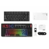 Mechaninė žaidimų klaviatūra Lenovo Legion K510 Mini Pro 75% JAV anglų, 84 klavišai, RGB, USB, 1,8 m laidas, Juoda/Permatoma