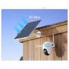 Saulės baterija Reolink SP3-W 12W 6V USB-C IP65 lauko, 360° horizontaliai, 90° vertikaliai, 4 m kabelis, technopolimeras, balta