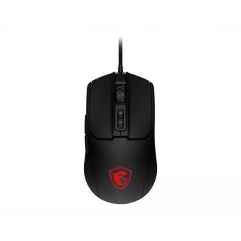 MSI FORGE GM100 pelė žaidimams Ambidekstrinė USB Type-A Optinė 6400 DPI