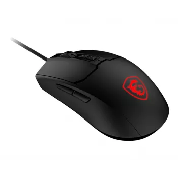 MSI FORGE GM100 pelė žaidimams Ambidekstrinė USB Type-A Optinė 6400 DPI