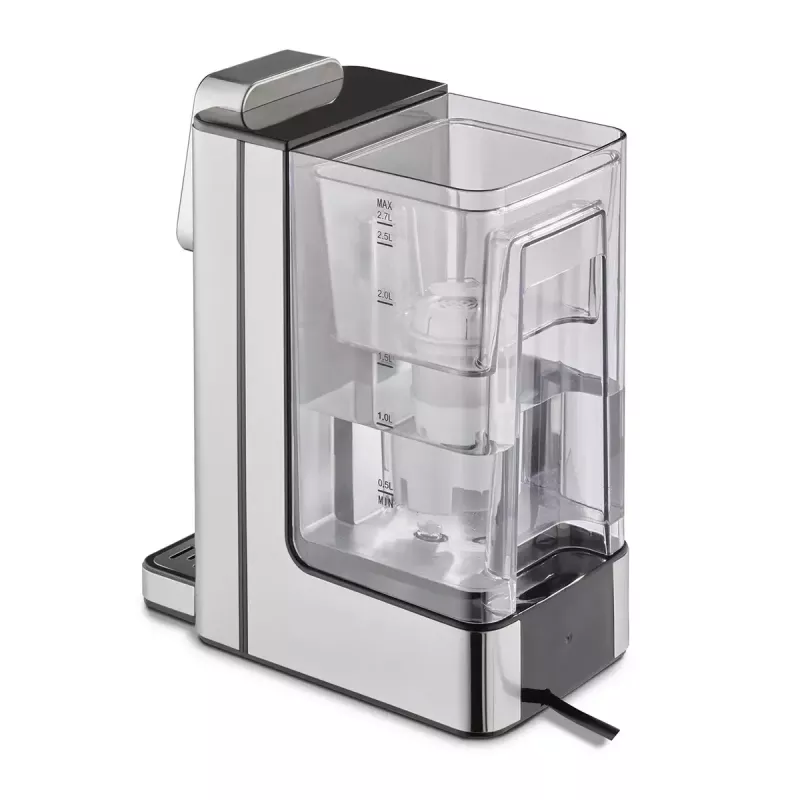 Caso Hot 7 Turbo vandens dozatorius, 2,7 L, 2200-2600 W, juodas/nerūdijantis plienas