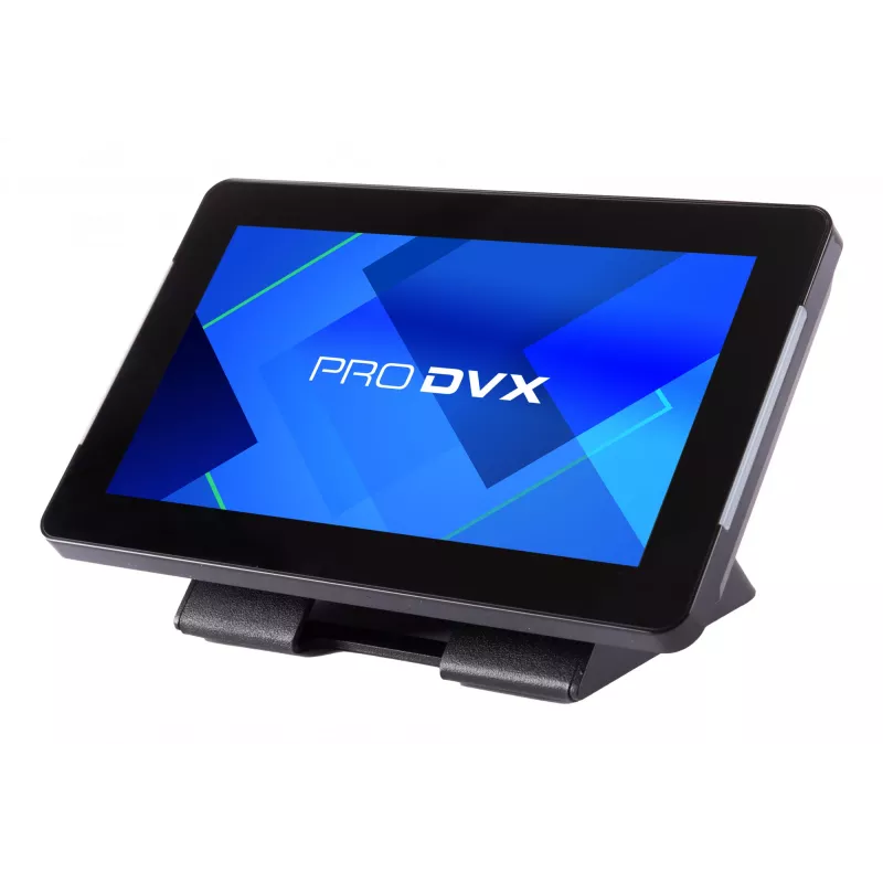 Stovas ProDVX PS-75 – juodas, aliuminis, 119,4×51×98,3 mm