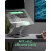 Priekaba nešiojamam kompiuteriui RAIDSONIC IB-NH300-R, aliuminis, sidabrinė, tinka 17 colių (43,2 cm), 360° sukimas, 280×230×550 mm