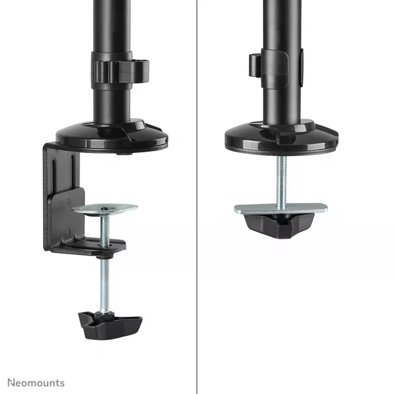 Stalinis sėdimos-stovimos darbo stotelės rinkinys Neomounts DS90-325BL1, 9 kg aukščio reguliavimas