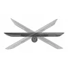 Neomounts DS42-430BL14 prisukamas TV laikiklis ant stalo, max 50 kg, 32-55 col.