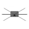 Neomounts DS45-430BL12 televizoriaus stovas 23-43 coliams – pasukamas, 109,2 cm (43 col.), 100 x 100 mm, 200 x 200 mm, -35 - 35°, plienas, juodas