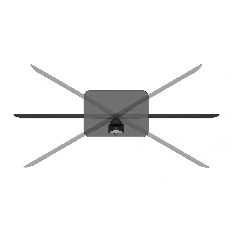 Neomounts DS45-430BL12 televizoriaus stovas 23-43 coliams – pasukamas, 109,2 cm (43 col.), 100 x 100 mm, 200 x 200 mm, -35 - 35°, plienas, juodas
