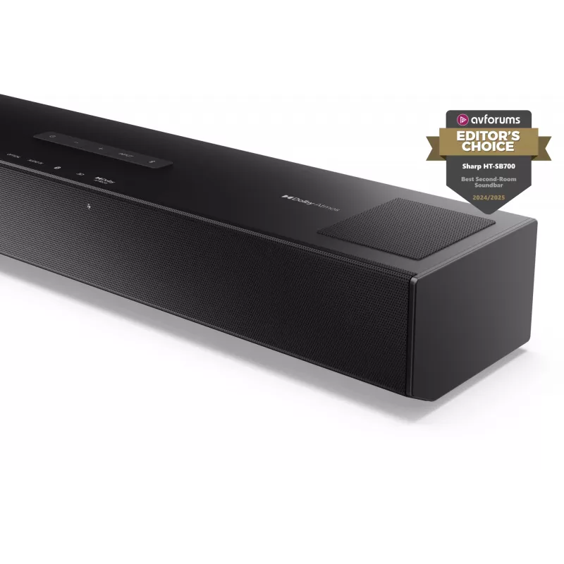 Sharp HT-SB700 garso juosta juoda 2.0.2 kanalai 140 W