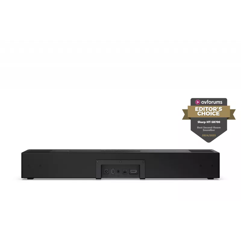 Sharp HT-SB700 garso juosta juoda 2.0.2 kanalai 140 W
