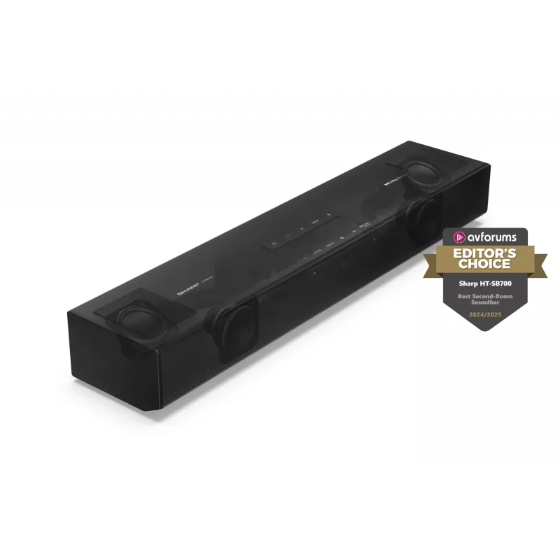 Sharp HT-SB700 garso juosta juoda 2.0.2 kanalai 140 W