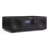 Mikro garso sistema Sharp XL-B720D 30 W, 2 krypčių garsiakalbiai, DAB/DAB+/FM, optinis diskų grotuvas, juoda