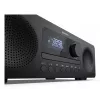 Mikro garso sistema Sharp XL-B720D 30 W, 2 krypčių garsiakalbiai, DAB/DAB+/FM, optinis diskų grotuvas, juoda