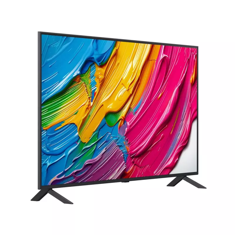 Televizorius LG QNED AI 55QNED80A3A 55 colių 4K Ultra HD QNED Edge-LED webOS Wi-Fi Ethernet Juodas