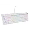 Mechaninė klaviatūra GENESIS THOR 404, pilno dydžio, USB, QWERTY anglų, RGB apšvietimas, balta