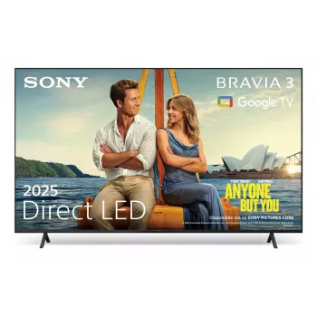 Sony K-85S3 2.15 m (84.6 colio) 4K Ultra HD išmanusis televizorius Wi-Fi juodas