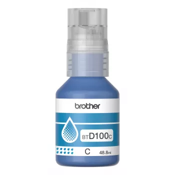 Originalus rašalo buteliukas Brother BTD100C cyan 48,8 ml, 91 g