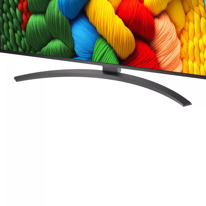 LG NanoCell AI 43NANO81A3A televizorius 109.2 cm (43 coliai) 4K Ultra HD Smart TV Wi-Fi Juodas