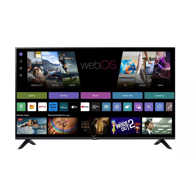 LG UHD AI 65UA73003LA televizorius 165,1 cm (65 col.) 4K Ultra HD Smart TV Wi-Fi juodas