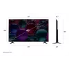 LG UHD AI 43UA73003LA televizorius 109.2 cm (43 coliai) 4K Ultra HD Smart TV Wi-Fi juodas