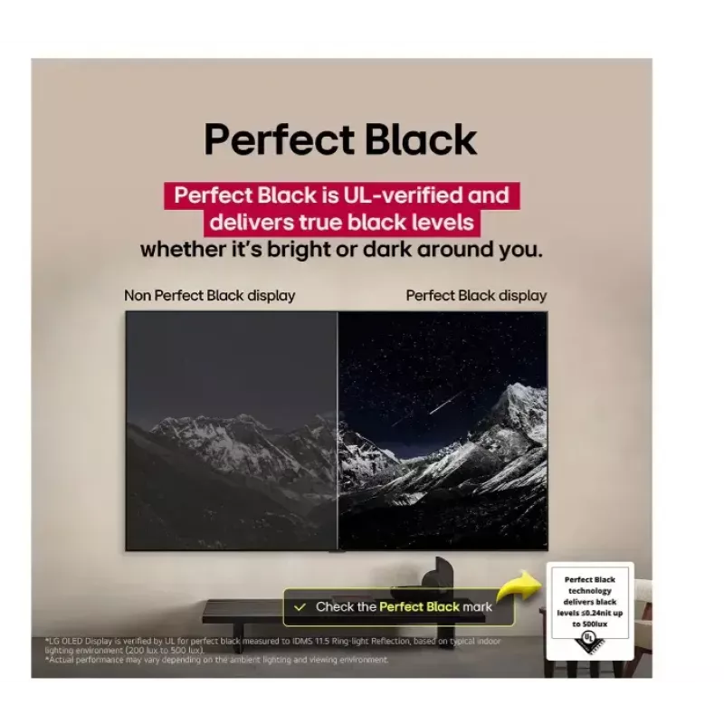 LG OLED evo AI OLED55C51LA televizorius 139,7 cm (55 colių) 4K Ultra HD Smart TV Wi-Fi juodas