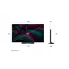 LG OLED evo AI OLED55C51LA televizorius 139,7 cm (55 colių) 4K Ultra HD Smart TV Wi-Fi juodas