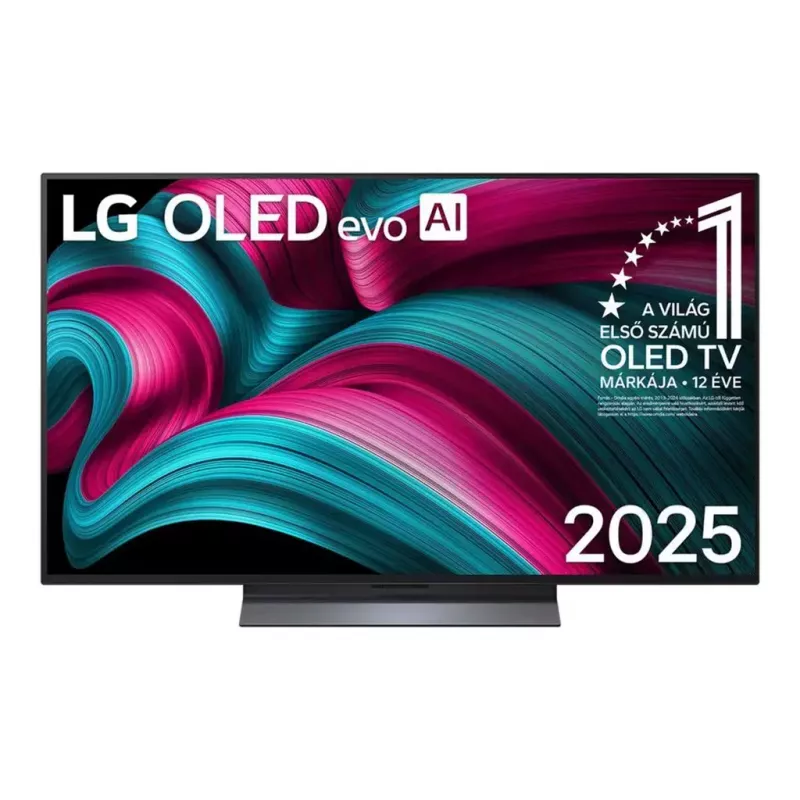 LG OLED evo AI OLED48C51LA televizorius 121,9 cm (48 colių) 4K Ultra HD išmanusis televizorius Wi-Fi juodas