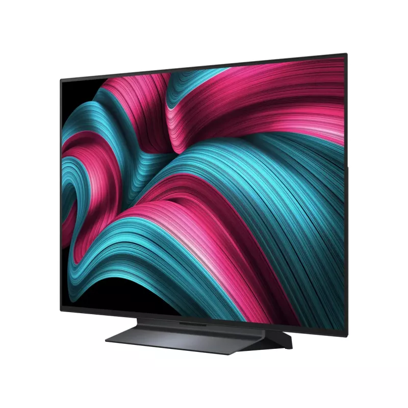 LG OLED evo AI OLED48C51LA televizorius 121,9 cm (48 colių) 4K Ultra HD išmanusis televizorius Wi-Fi juodas