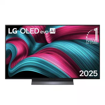 LG OLED evo AI OLED48C51LA televizorius 121,9 cm (48 colių) 4K Ultra HD išmanusis televizorius Wi-Fi juodas
