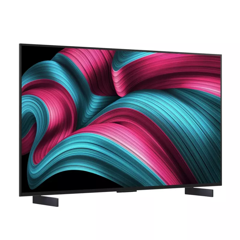 LG OLED evo AI OLED42C51LA televizorius 106,7 cm (42 col.) 4K Ultra HD Smart TV Wi-Fi Juodas
