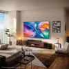 Hisense 65E7Q 165,1 cm (65 col.) 4K Ultra HD QLED išmanusis televizorius, Wi-Fi, juodas