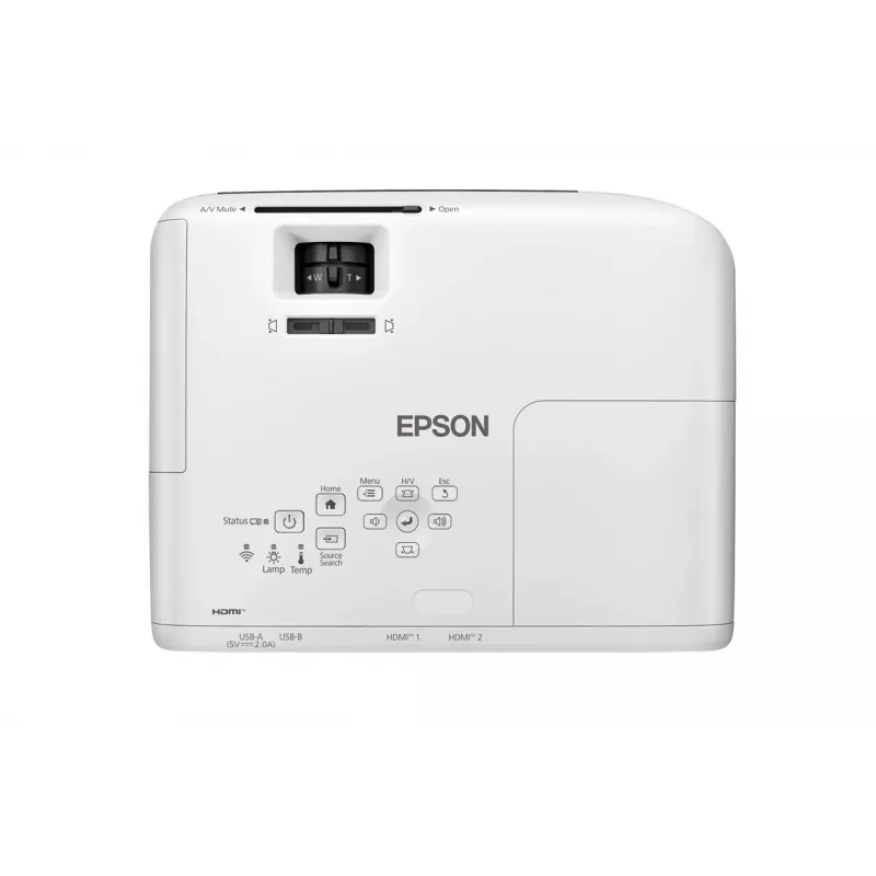 Projektorius Epson EB-W55 4000 ANSI liumenų 3LCD WXGA (1200x800) Baltas