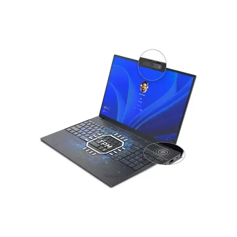 Nešiojamas kompiuteris Lenovo ThinkPad E16 Gen 3 (Intel) — Intel Core Ultra 5 225U, 16 colių WUXGA, 16 GB DDR5, 512 GB SSD, Windows 11 Pro, juodas