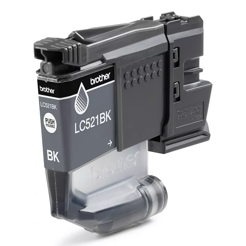 Originalus Brother LC521BK rašalo kasetė – juoda