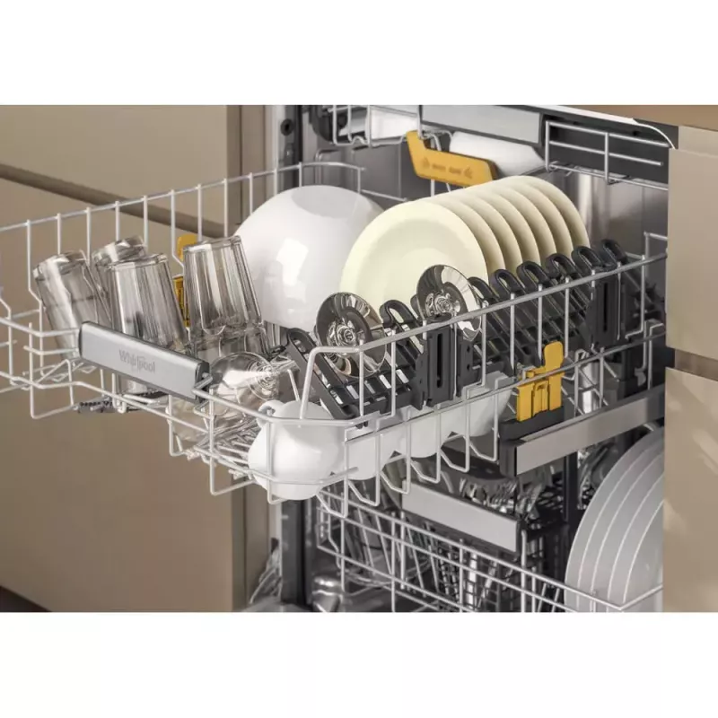 Įmontuojamas indaplovė WHIRLPOOL W8I HP42 L — 14 komplektų, 42 dB, pilno dydžio 60 cm