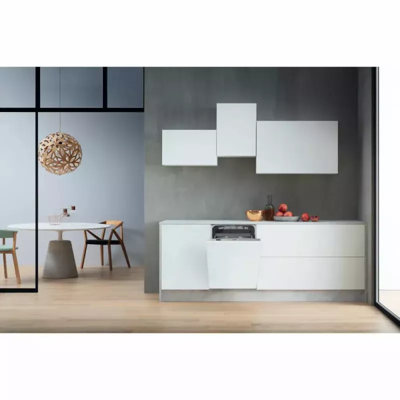 Įmontuojamas siauras indaplovė WHIRLPOOL WSIO 3T223 PCE X — 10 komplektų, 43 dB, 45 cm