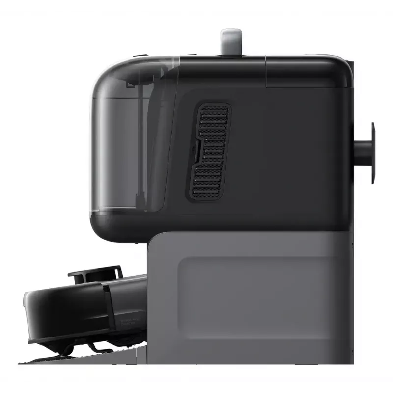 Robotinis dulkių siurblys ir šluotuvas Eufy Omni E28 – 3 L dulkėms, 2,5 L vandeniui, 5200 mAh baterija, juodas